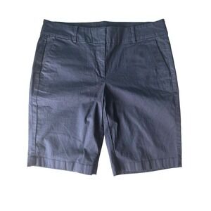 Ann Taylor Signature Blue Bermuda Shorts Size 8